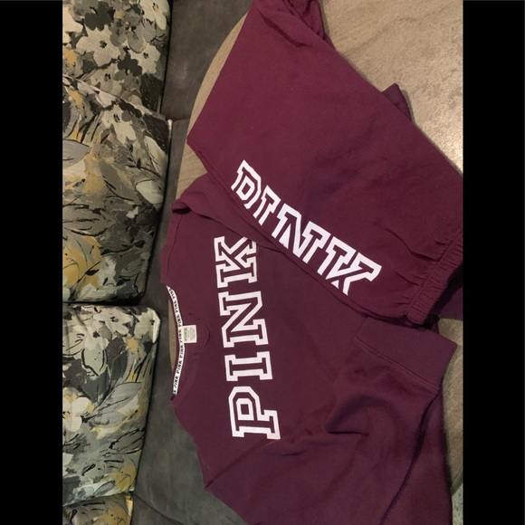 PINK Victoria's Secret Pants - Victoria secret women’s fleece pants and shirt